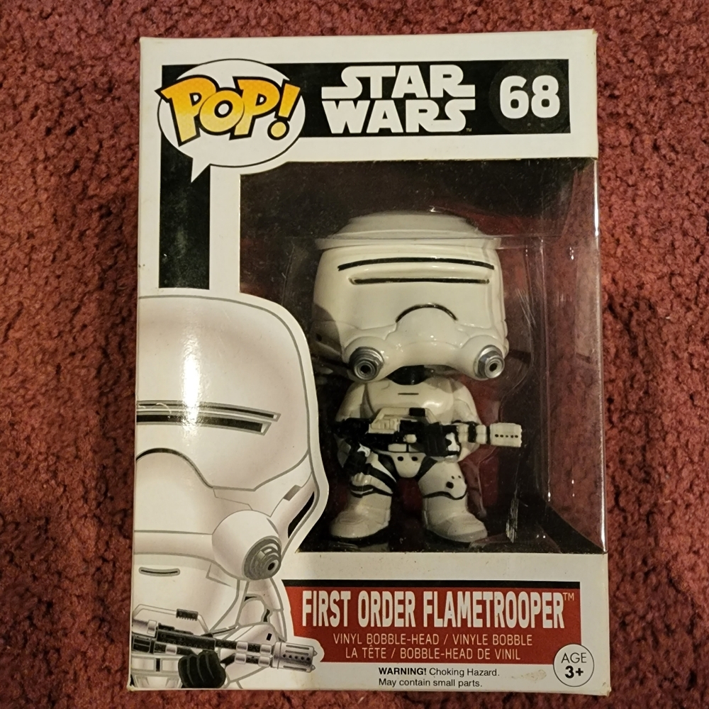Funko Pop Star Wars First Order Flametrooper 68